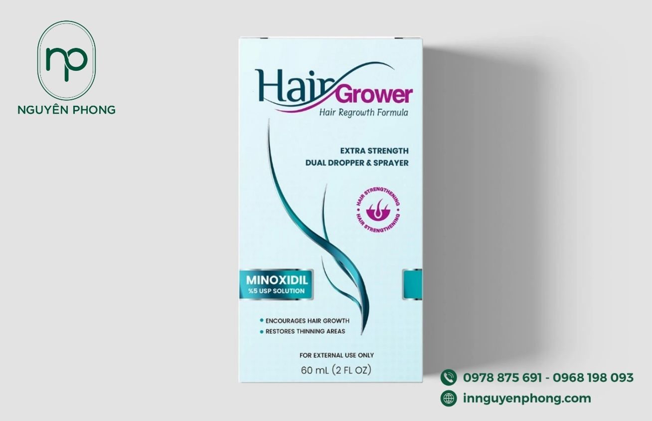 In hộp giấy đựng gel làm tóc giúp nhận diện thương hiệu